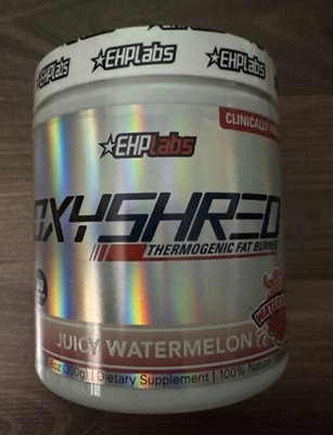 EPH Labs OxyShred Pre Workout Powder Juicy Watermelon Exp  04/2027- 60 Servings