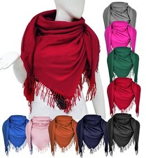 Gloop Damen Winter Schal Strickschal Deckenschal XXL weich warm Tuch 140x140cm