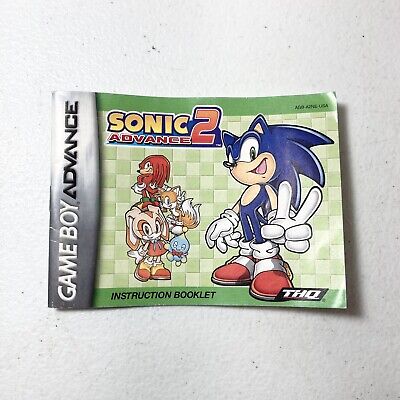 Sonic Advance 2 for Nintendo GBA. #nintendo #sonic #gba #retro