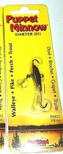Northland Tackle 1/4 Puppet Minnow Darter Jigs (Rusty Crawfish)