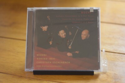 CHRISTOPHER ESCHENBACH ''MOZART SINFONIA CONCERTANTE'' AUDIO CD [NEW SEALED] [160]