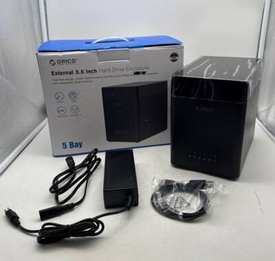 ORICO Hard Drive Enclosure DS500U3 - 5 Bay USB 3.0 to SATA - 3.5in - Black