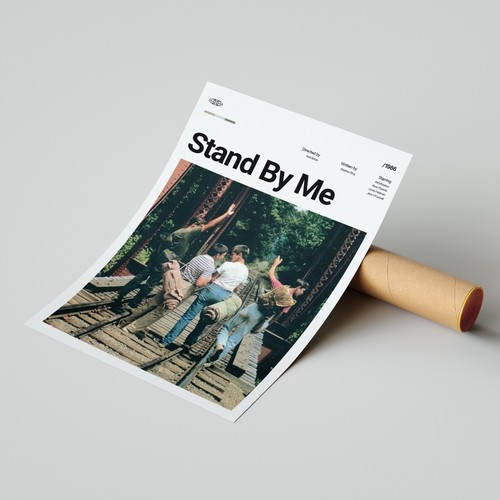 Stand By Me Movie Film Poster Art Print - 第 2/2 張圖片