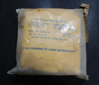 NOS! Eastern Aero Marine INAC Life Jacket Preserver P0723E105P