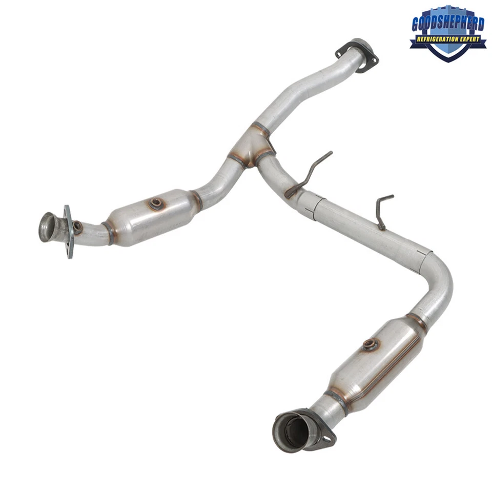 Y Pipe Catalytic Converters For 2007-2013 Ford Expedition 5.4L Left & Right Side - Изображение 4 из 4