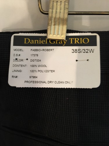 DANIEL GRAY TRIO 38S/32W PANTS ONLY - Picture 5 of 8