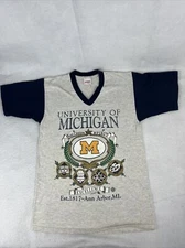  Vintage University of Michigan Shirt Size M Wolverines