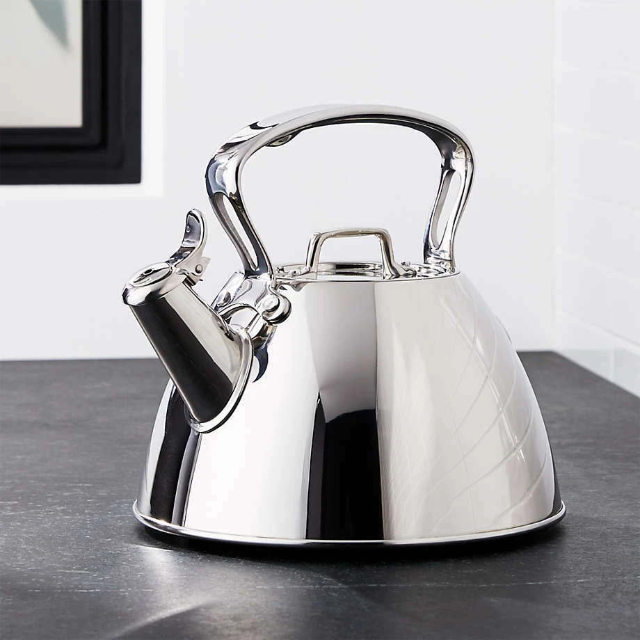 All-Clad 18/10 Stainless Steel 2-qt Tea Kettle Full handle (SCATCH)
Opens in a new window or tab