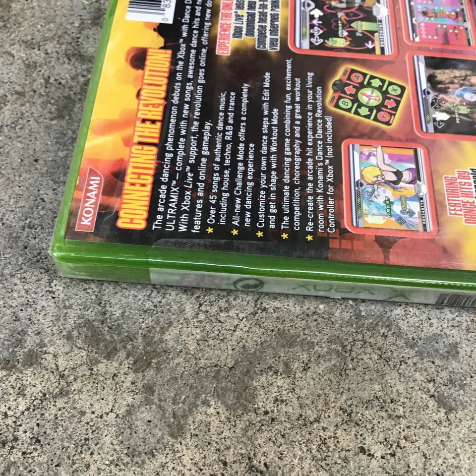 Dance Dance Revolution Video Game UltraMix XBOX BRAND NEW SEALED - Image 4 of 4