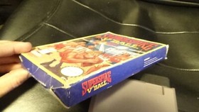 Super Spike V'Ball Volleyball (Nintendo NES, 1990) con caja probada