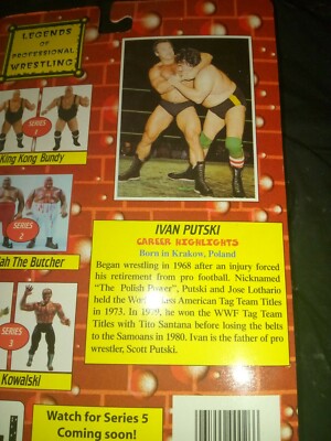 IVAN PUTSKI  イワン　プトスキー The Polish Power” Ivan Putski. Ivan was one of my favorites, and
