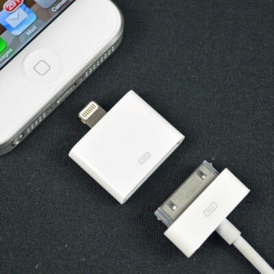 30 Pin Female to Pin Male Charger Adapter Converter Old to New IOS Models  UK