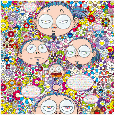 Takashi Murakami Self-Portrait of the Manifold Worries of a
