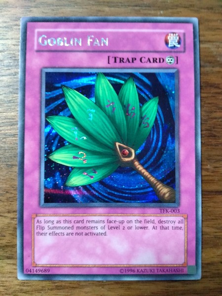 GOBLIN FAN TFK YUGIOH SECRET RARE
