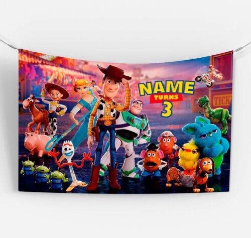 Bannière personnalisée Toy Story - image numérique de haute qualité prête à imprimer - Photo 1 sur 4
