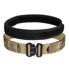 New Multifunctional 2 Inch Tactical Belt Quick Release Metal Buckle Mens Belts