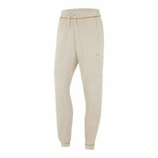 NWT - NIKE Women's 'ICON CLASH' Light Orewood Brown FLEECE TRAINING PANTS - XL