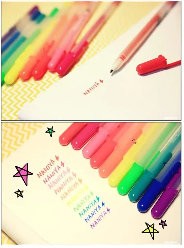 12 x Sakura Gelly Roll caneta gel esmalte conjunto de efeitos 3D sortido conjunto de 12 cores - Imagem 4 de 4