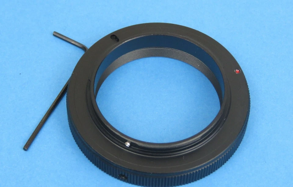 T2/T Mount Adapter ring 4/3 for Olympus E-5 E-3 E-510 E-500 E-450 E-620 - Image 4 of 4