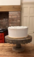 Luxury Hand Made Royal Iced Christmas Cake 6” 