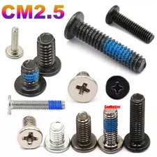 CM2.5 Laptop Computer Phillips Thin Wafer Flat Head Machine Screws Cross Bolts