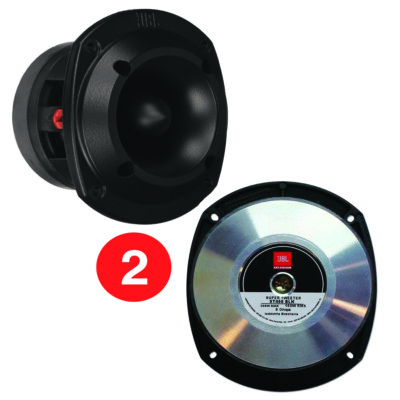 2x JBL Selenium ST400 BLK Phenolic Super Tweeter Extremely High Sensitivity 300W