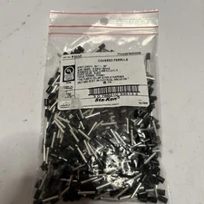 500-Pack Sta-Kon F2033 Insulated Wire Ferrule 16 AWG Stranded Copper Conductor