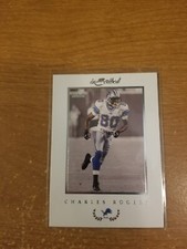 2004 FLEER INSCRIBED FOOTBALL #4 CHARLES ROGERS DETROIT LIONS NM/M