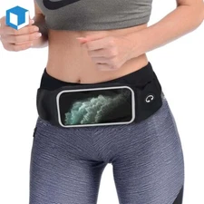 iPhone Running Phone Holder Belt Waist Bag Fanny Pack Clear Touchscreen Window