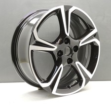 VAUXHALL CORSA F MK5 17" BLACK DIAMOND CUT ALLOY WHEEL RIM 9832281680 GENUINE X1