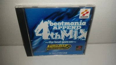 20-015 PLAYSTATION 1 PS 1 PS1 PSX BEATMANIA APPEND 4TH MIX BEAT MANIA JAPAN