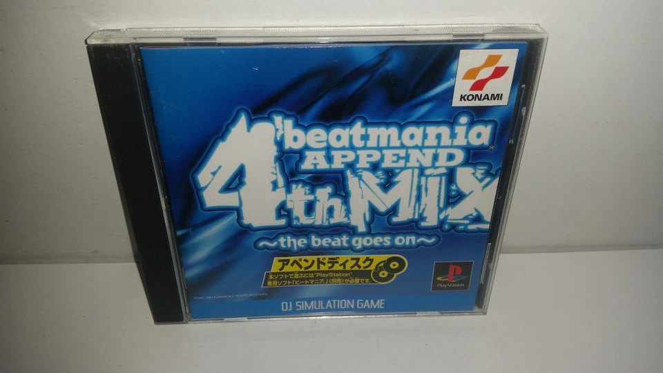 20-015 PLAYSTATION 1 PS 1 PS1 PSX BEATMANIA APPEND 4TH MIX BEAT MANIA JAPAN, foto 1 de 5