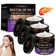 3x Biotin 10-in-1 Skin Restoration Cream, 2026 Professional Skin Treatment Cream