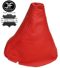 Rote Echte Leder Manuelle Schaltsack Passt Für Porsche Carrera 911 997 2004-2012