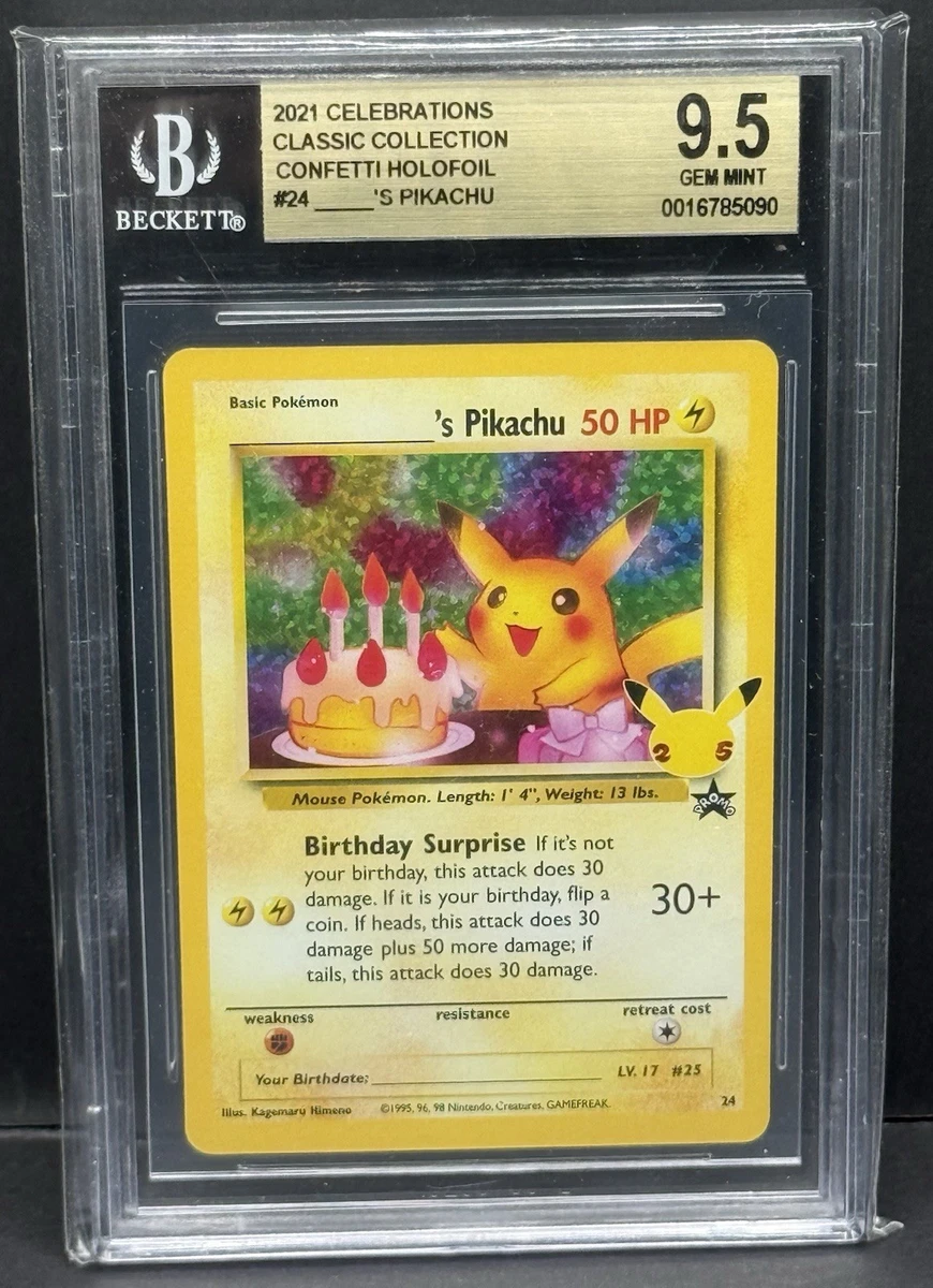 Birthday Pikachu for sale | eBay