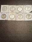 Lot of 8 Walking Liberty Half Dollars Key Dates 20s-35