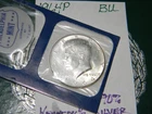 1964-P Kennedy Half Dollar (in mint cello) - Gem BU -- 90% Silver