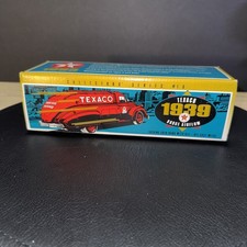 Vintage 1993 Ertl Texaco 1939 Dodge Airflow Diecast Metal Bank Replica NIB COA