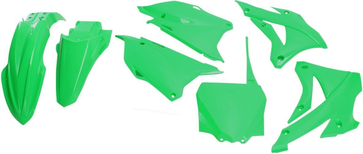 UFO Body Kit For Kawasaki KX85 I 17/14 13-21 Fluorescent Green KAKIT222-AFLU