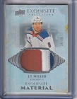 2025/26 UD EXQUISITE J. T. MILLER EXQUISITE MATERIALS 3 COLOR PATCH CARD #d/49