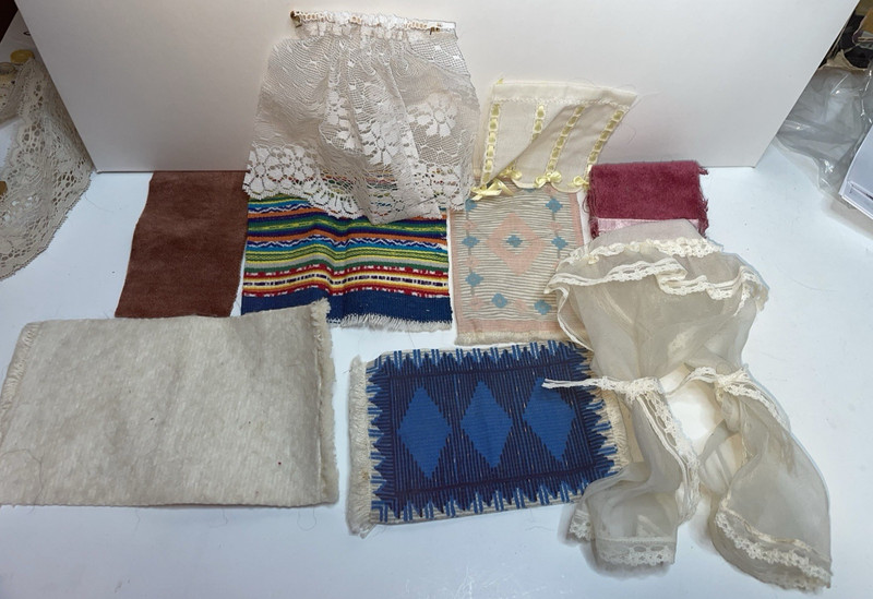 Dollhouse Textiles — Rugs And Curtains