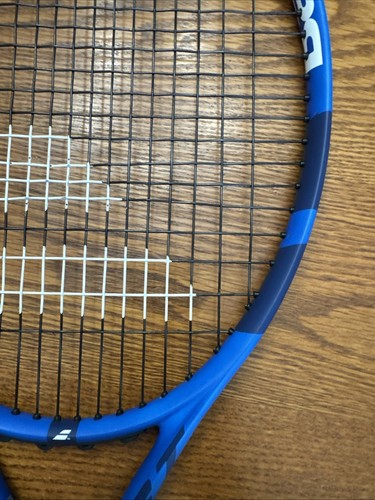 Racchetta da tennis Babolat Boost D impugnatura 4 1/2" blu/bianco con custodia - Foto 15 di 21