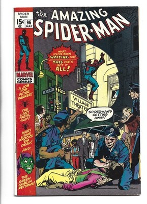 Amazing Spider-man #96, VF 8.0, No Comics Code, Drug Issue, Green Goblin