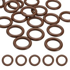 50mm Natural Wooden Rings, 30 Pack Wood Ring Round Linking Rings, Brown