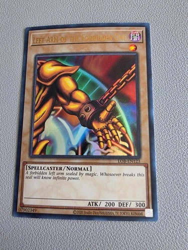 Left Arm of the Forbidden One LOB-EN123 Ultra Rare 2020 Print 25th Anniversary