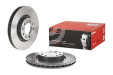 2x Bremsscheibe PRIME LINE - UV Coated BREMBO 09.C658.11 für PEUGEOT SW 308 OPEL