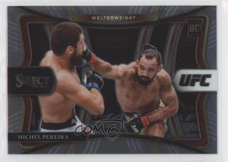 2021 Panini Select UFC Premier Level Michel Pereira #187 3k8