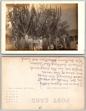 RPPC Organ Cactus Ranch Edwardian Photo Postcard