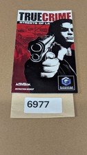 True Crime Streets of LA- Gamecube - Manual Only  NO GAME 