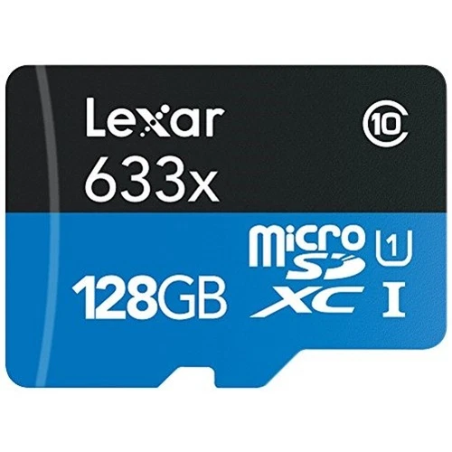 Lexar International LSDMI128BBNL633A 128gb High Performa 633x Microsdhc Uhs-i - Picture 1 of 1